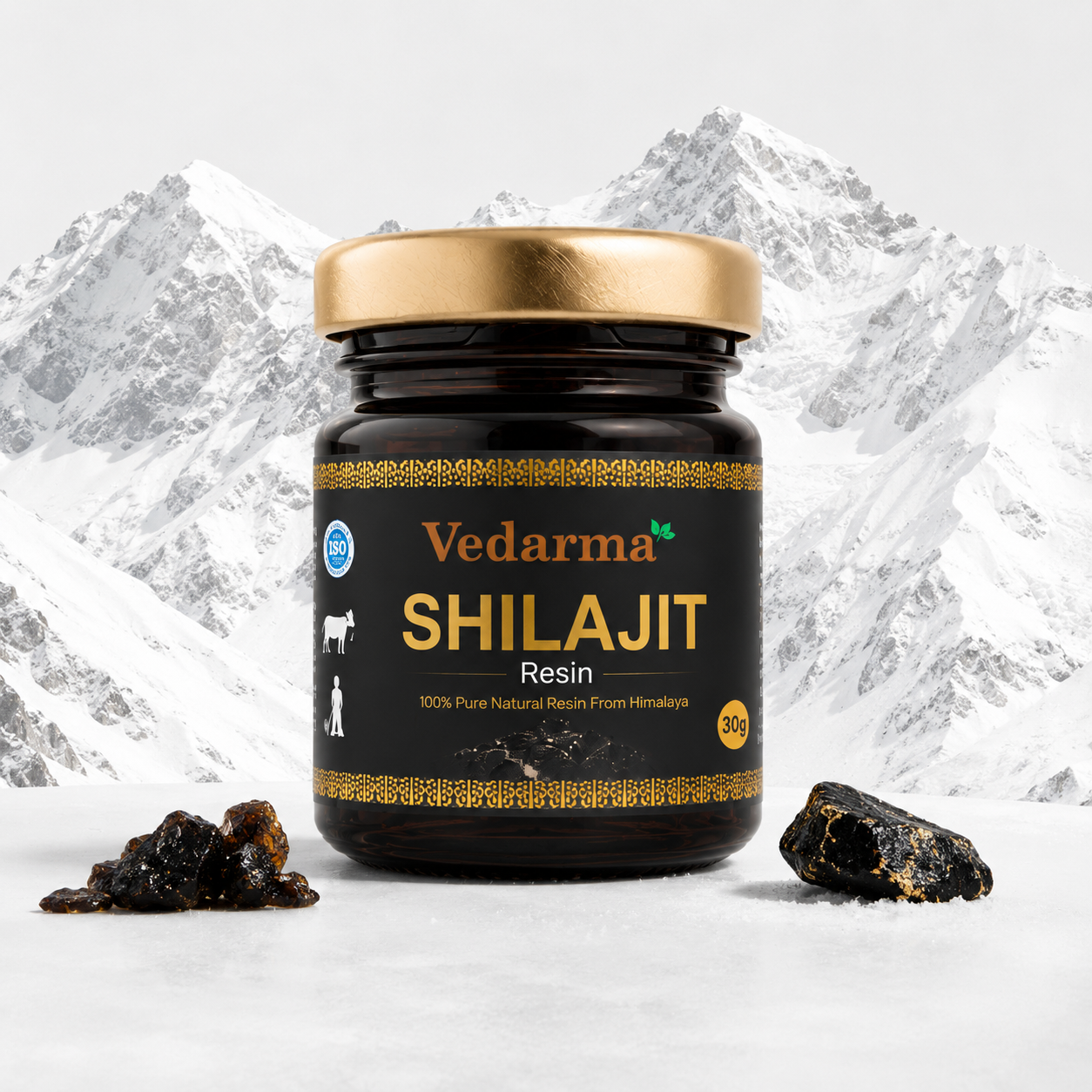 Shilajit Resin - Pure Himalayan Shilajit/Shilajeet Resin