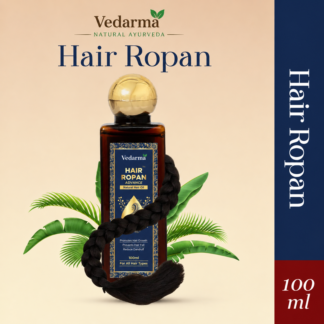 Hair Ropan Ayurvedic Hair Oil For Hair Growth Old