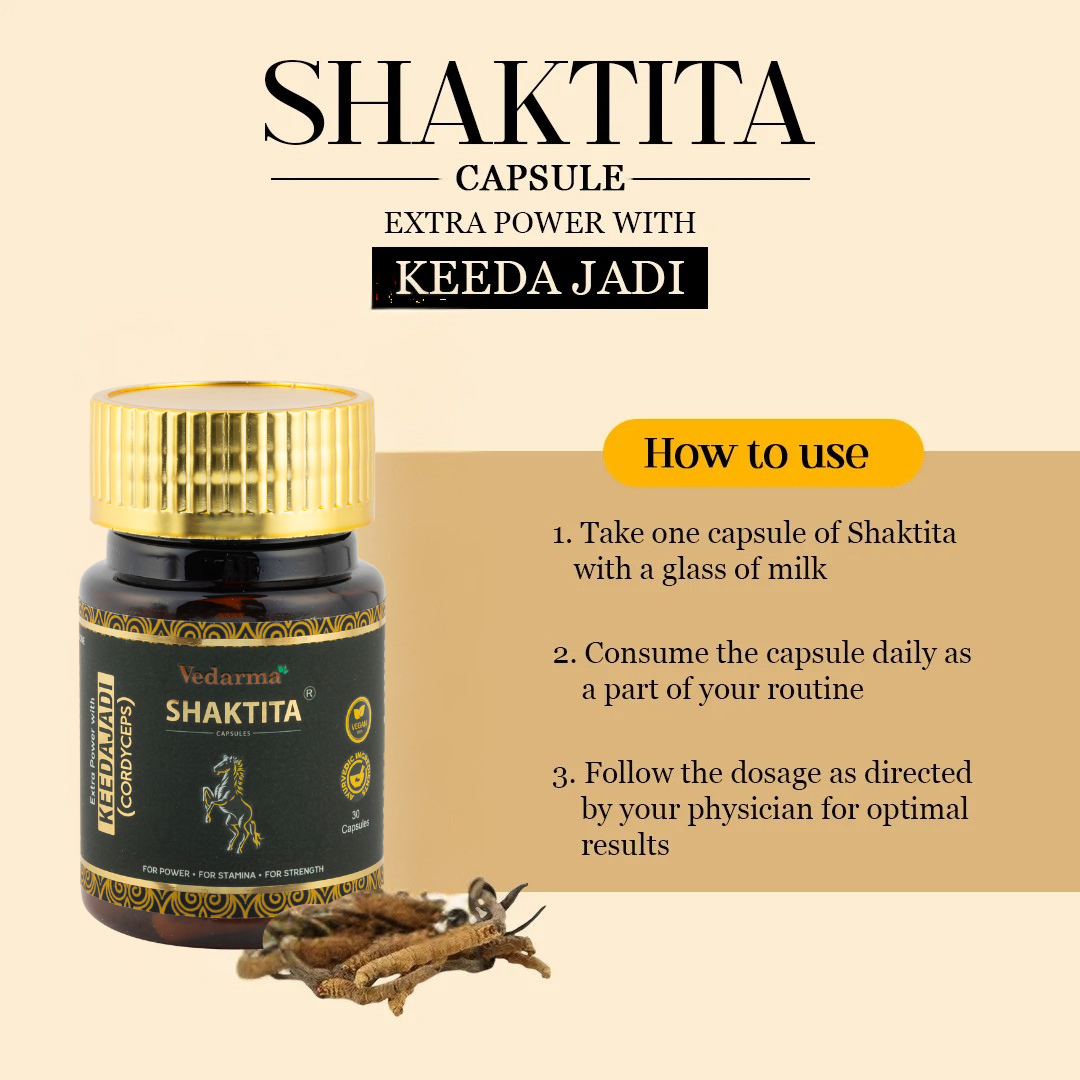 Shaktita  Black Capsules Natural Testosterone Booster