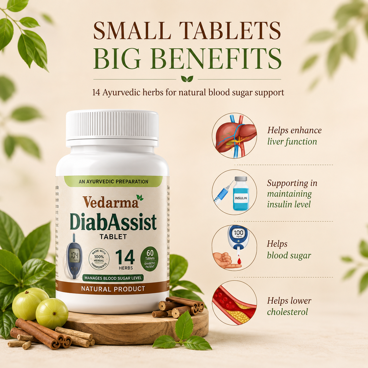 Diabassist Tablets Control Blood Sugar Naturally