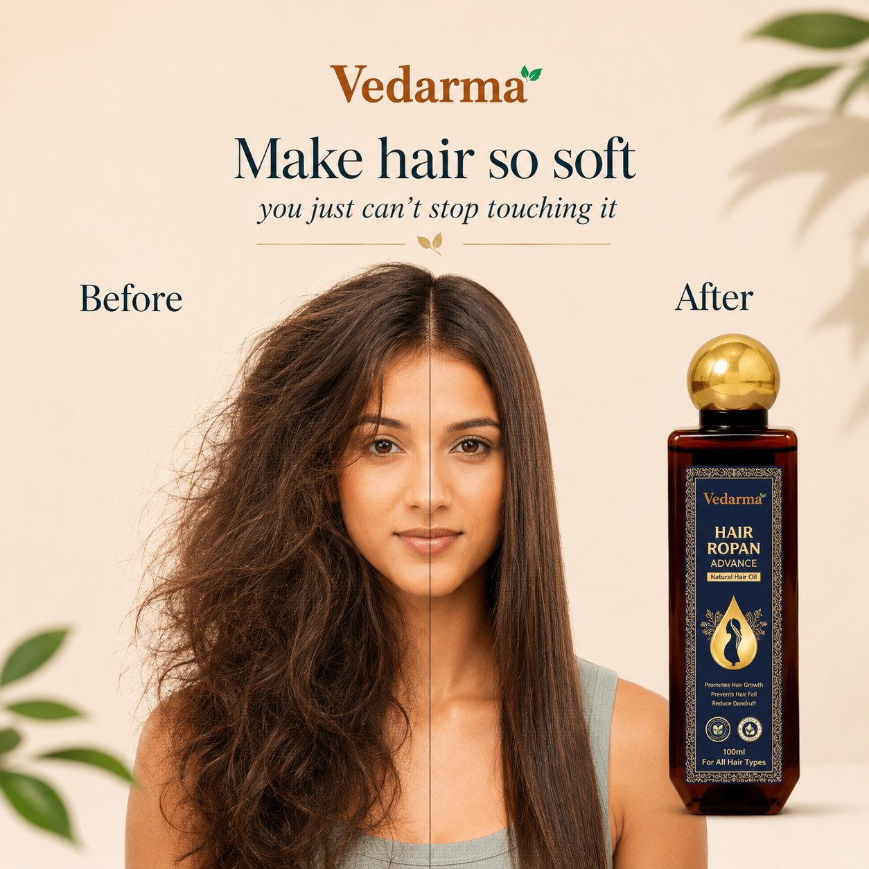 Hair Ropan Ayurvedic Hair Oil For Hair Growth Old
