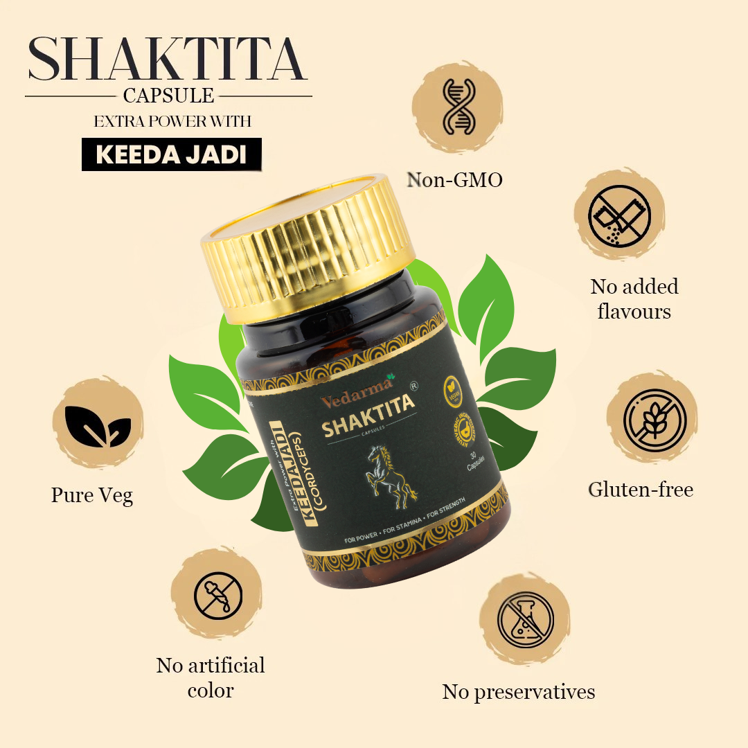 Shaktita  Black Capsules Natural Testosterone Booster