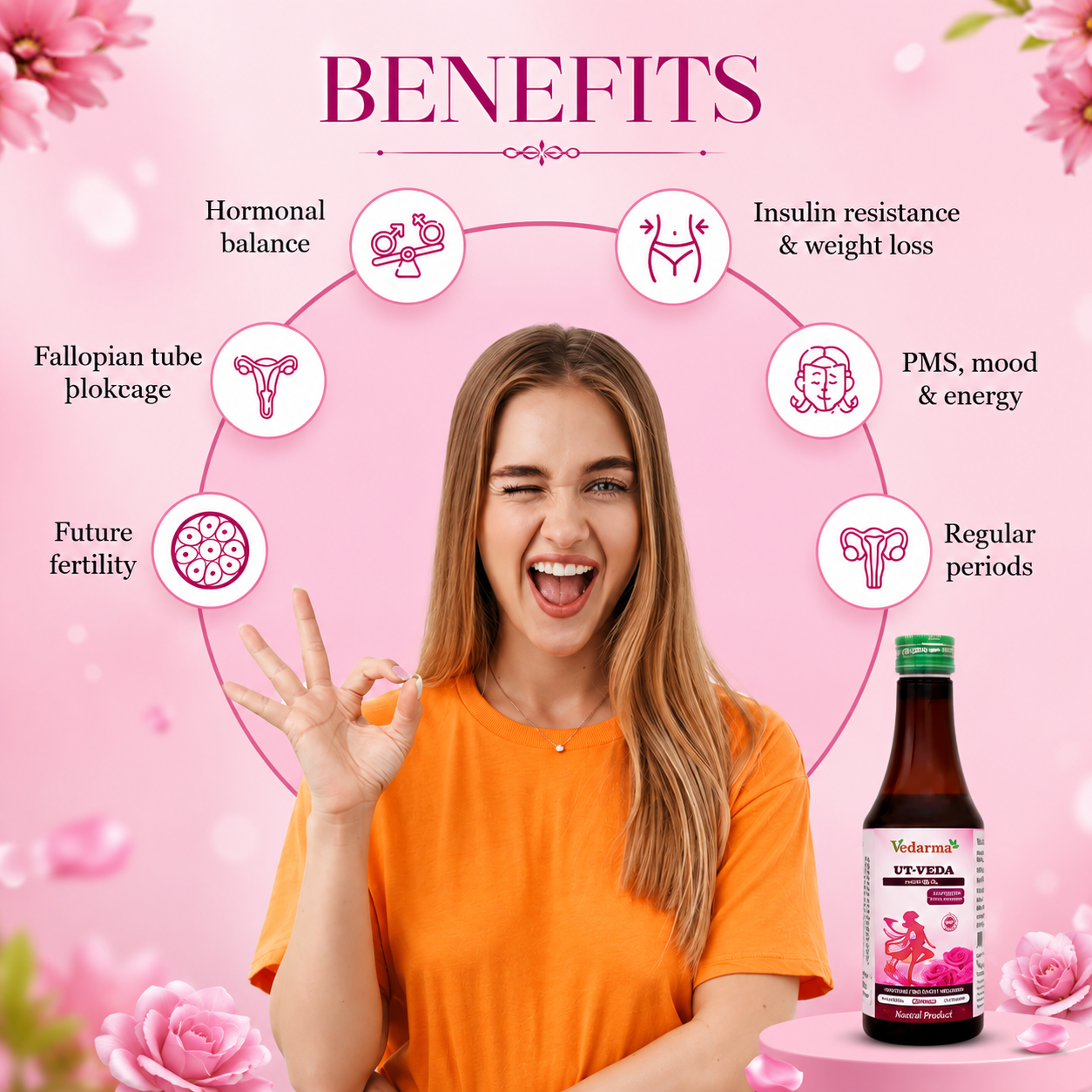 UT Veda Ayurvedic Medicine For PCOD Irregular Periods