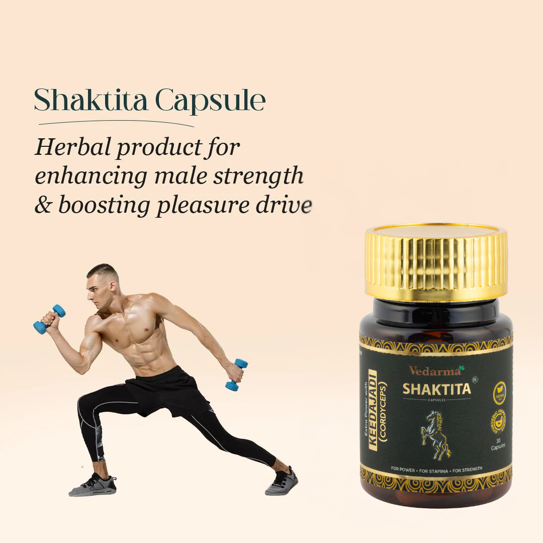 Shaktita  Black Capsules Natural Testosterone Booster
