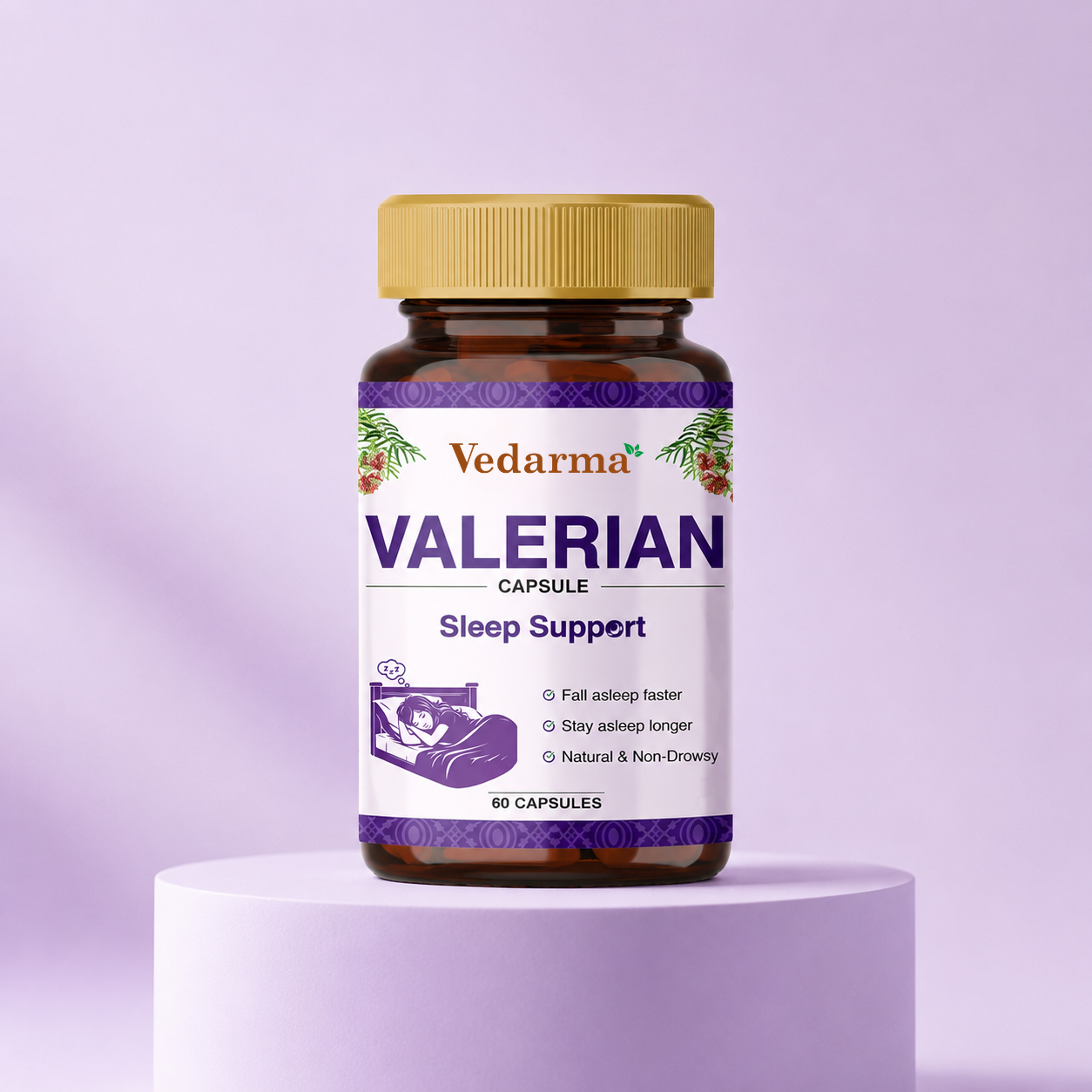 Valerian Capsule - Natural Sleep Support and Stress Relief