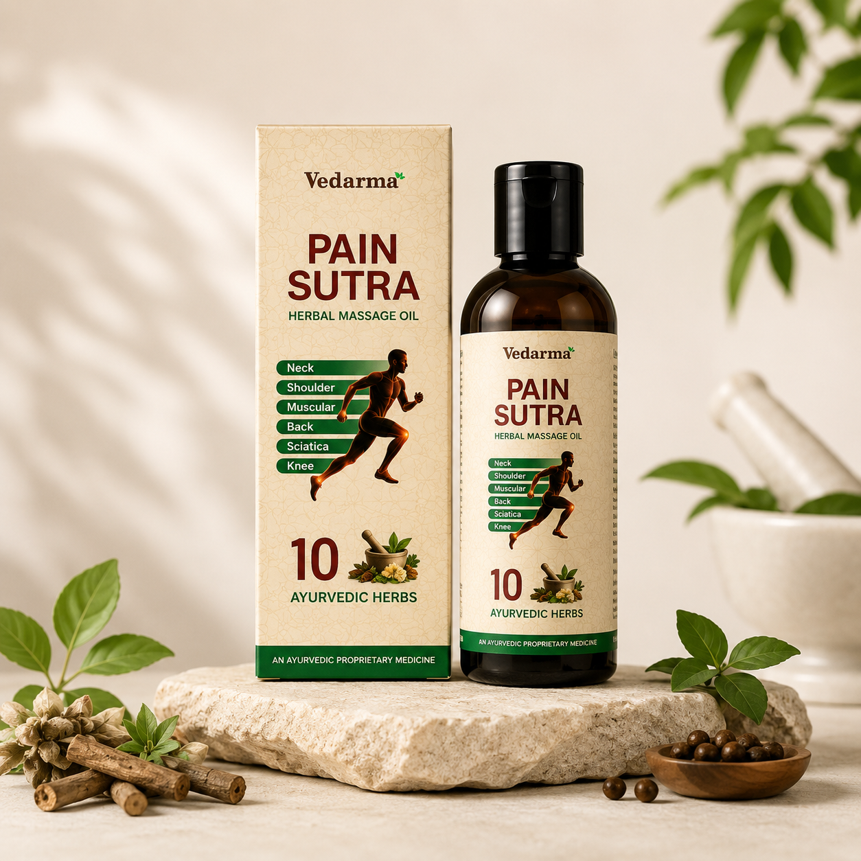 Pain Sutra Ayurvedic Pain Relief Oil Natural Pain Relief Solution
