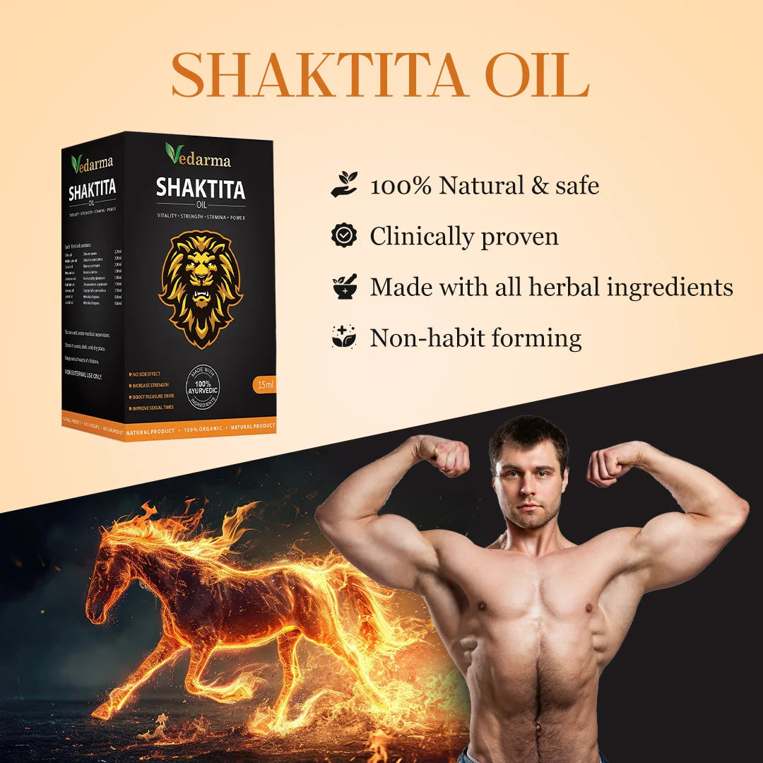 Shaktita Oil Ayurvedic Stamina Booster For Men