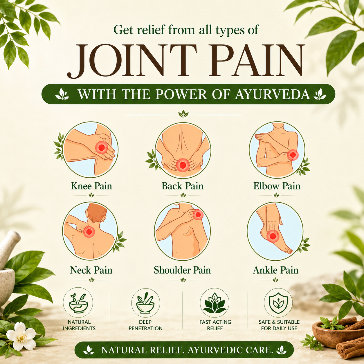 Pain Sutra Ayurvedic Pain Relief Oil Natural Pain Relief Solution