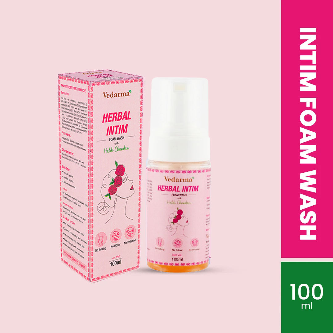 Herbal Intim foam Wash Ayurvedic Intimate Wash