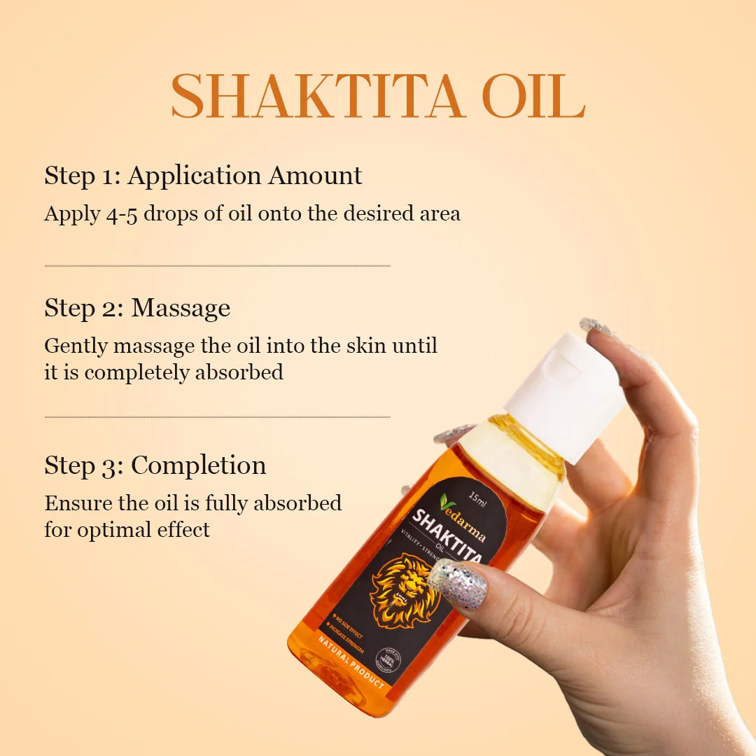 Shaktita Oil Ayurvedic Stamina Booster For Men