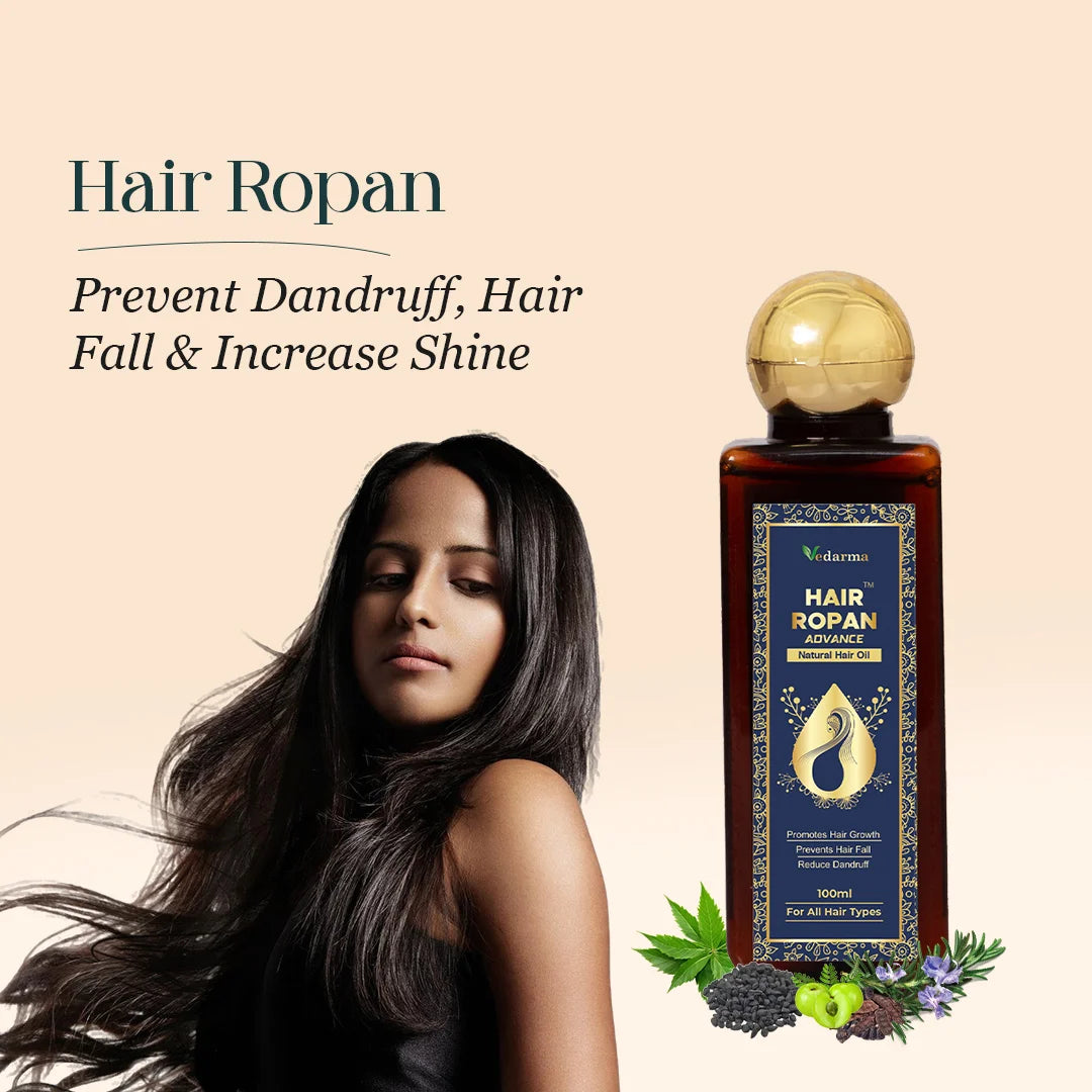 Hair Ropan Ayurvedic Hair Oil For Hair Growth Old