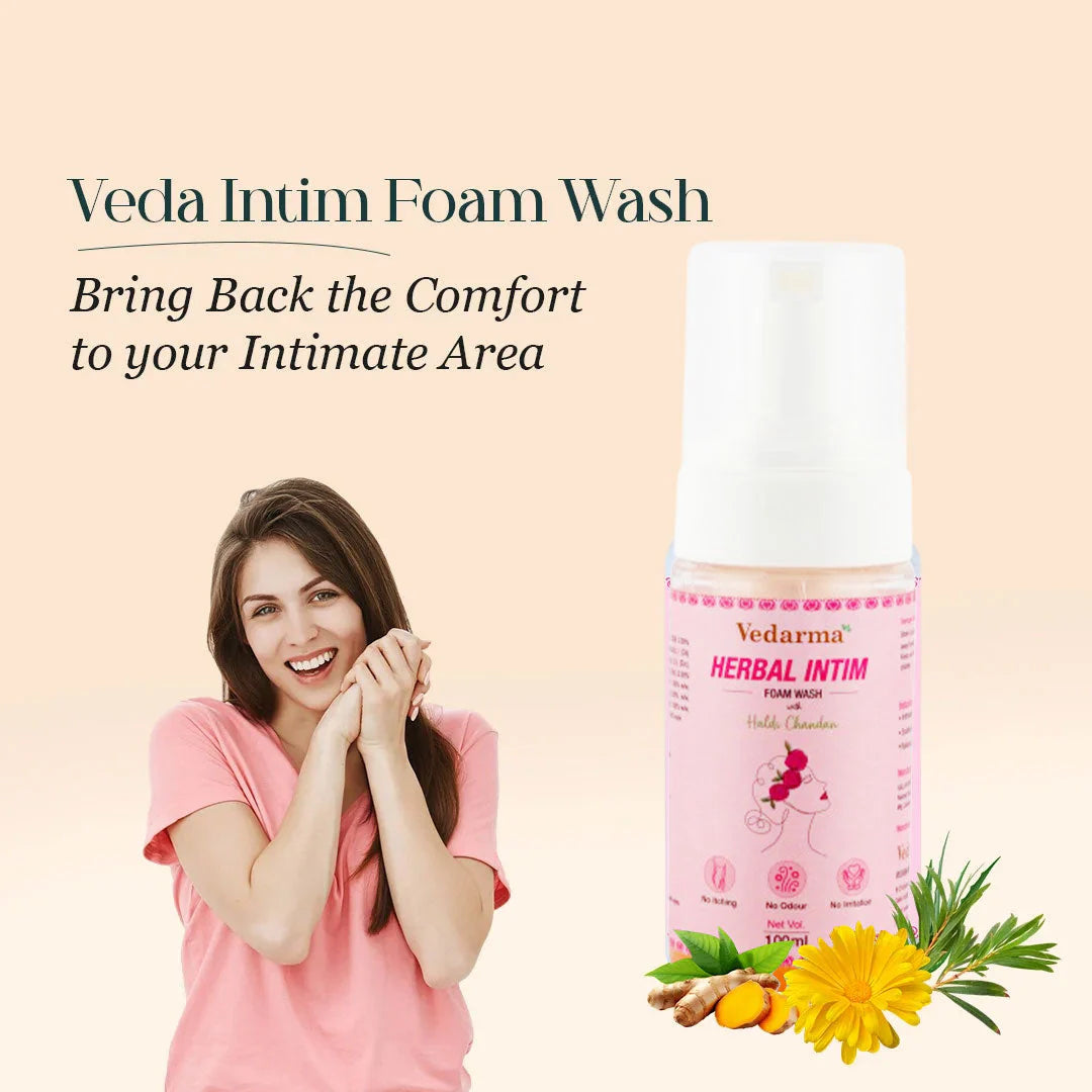 Herbal Intim foam Wash Ayurvedic Intimate Wash