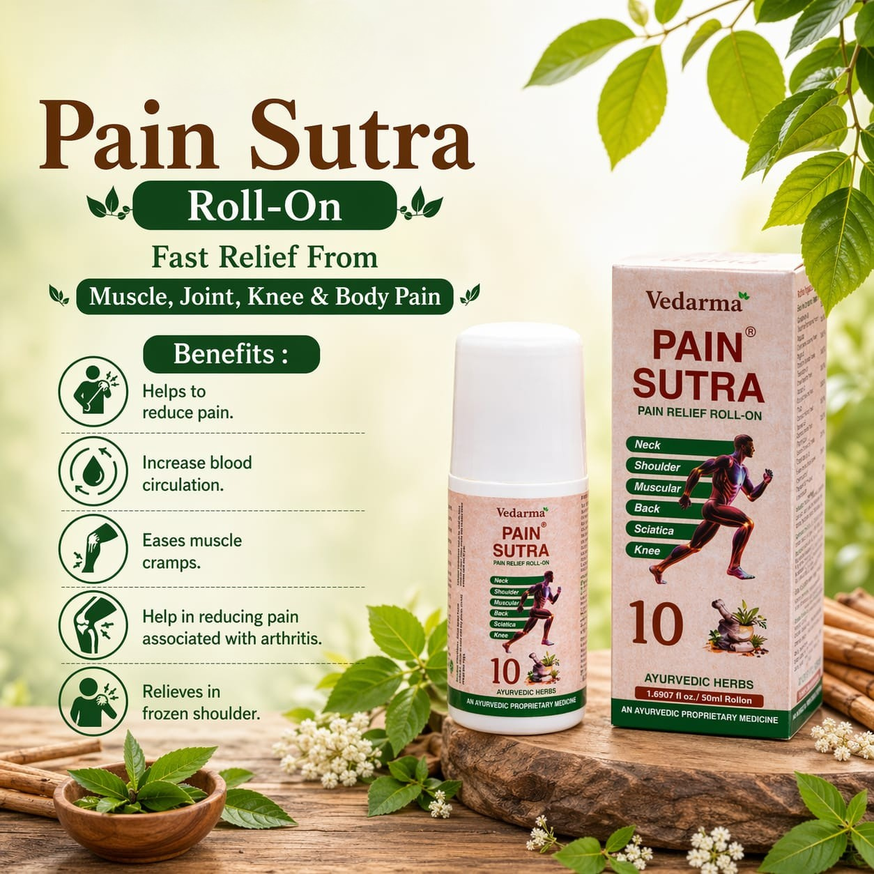 Pain Sutra Roll on