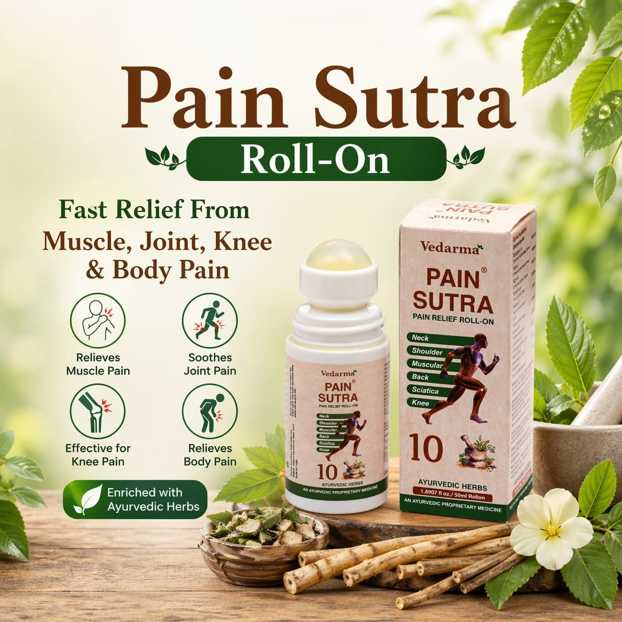 Pain Sutra Roll on