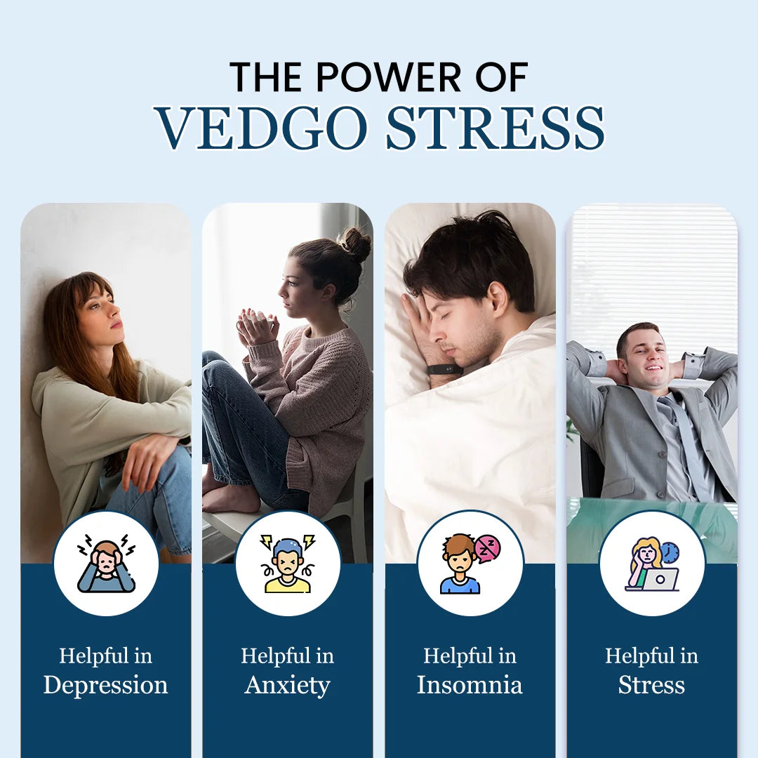 Vedgo Stress Capsule Ayurvedic Medicine For Stress and Anxiety