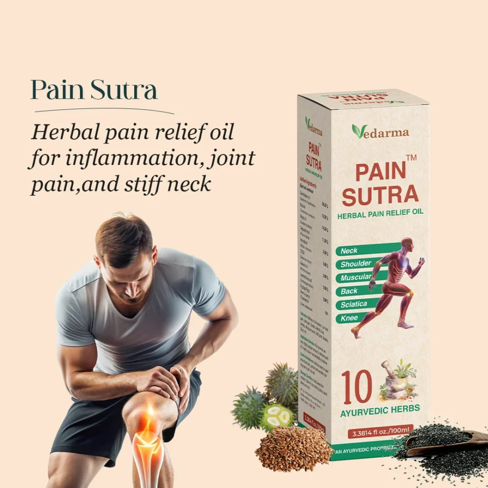 Pain Sutra Ayurvedic Pain Relief Oil – Natural Pain Relief Solution