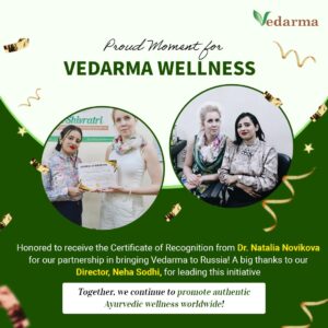 Dr. Natalya Novikova Visits Vedarma & Explores Ayurveda