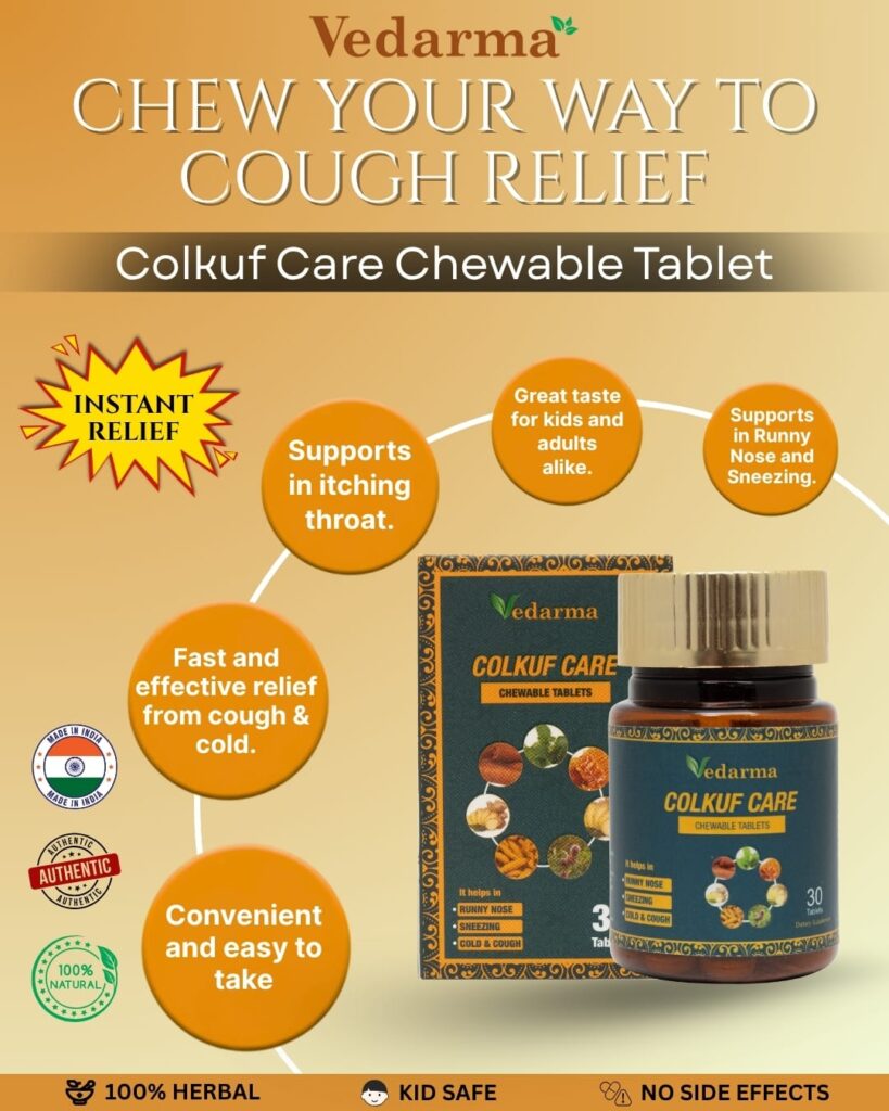 Colkuf Care Chewable Tablets